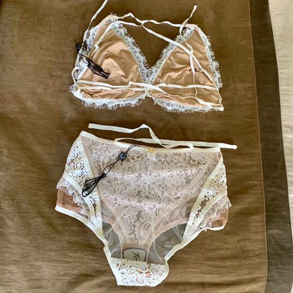 NWT For Love and Lemons Skivvies Lingerie Set - Picture 3 of 10